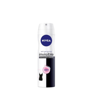 NIVEA Invisible for Black & White Clear Deodorant Spray 200ml
