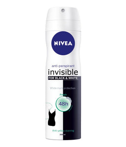 Nivea Black & White Invisible Fresh Anti-Perspirant Deodorant Spray 200ml