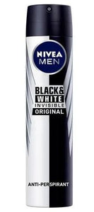 NIVEA Men Black & White Invisible Original Anti-Perspirant Spray 200ml