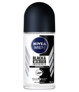 NIVEA Men Black & White Invisible Original Anti-Perspirant Deodorant 50ml