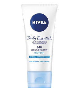 NIVEA Daily Essentials Light Moisturizing Day Cream SPF15 50ml