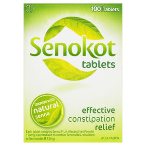 SENOKOT Constipation Relief 100 Pack