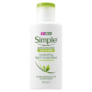 SIMPLE Kind To Skin Hydrating Light Moisturiser 125ml