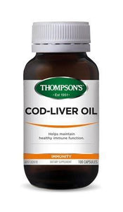 Thompson's Cod-Liver Oil Capsules 100