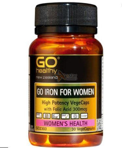 Go Healthy GO Iron for Women 30 Capsules