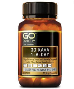 Go Healthy GO Kava 1-A-Day 30 Capsules