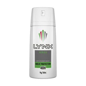 Lynx Men Antiperspirant Aerosol Deodorant Africa 160ml