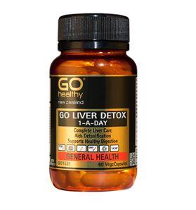 GO Healthy GO Liver Detox 1-A-Day Capsules 60
