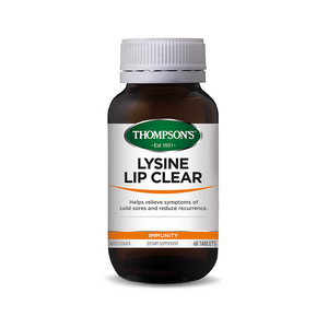 Thompson's Lysine Lip Clear Tablets 60