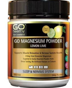 Go Magnesium GO Magnesium Powder Lemon & Lime 250g