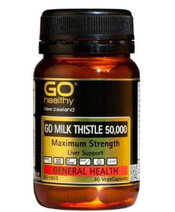GO Healthy GO Milk Thistle 50,000 Capsules 30