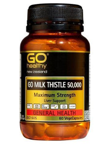 GO Healthy GO Milk Thistle 50,000 Capsules 60