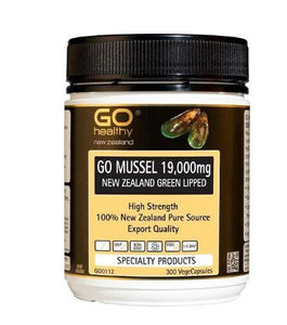 GO Healthy GO Mussel 19,000mg VegeCaps 300