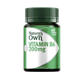 Nature's Own Vitamin B6 200mg 60 tablets