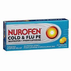 NUROFEN Cold & Flu Tablets PE 24s