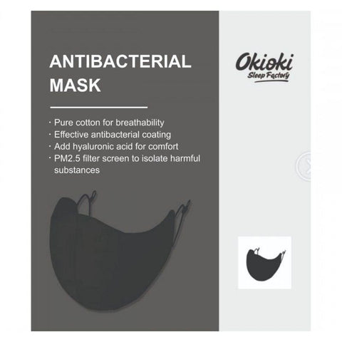 Okioki Antibacterial Reusable Mask 2 Pack