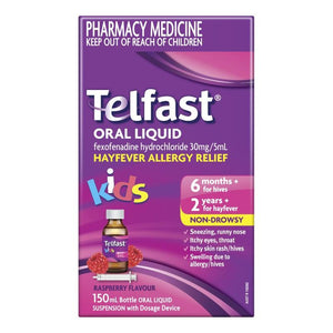 Telfast Oral Liquid KIDS 150ml [limited to 3 per order]