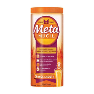 Metamucil Daily Fibre Supplement Orange Smooth 48 Doses