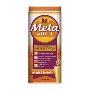 Metamucil Daily Fibre Supplement Orange Smooth 72 Doses