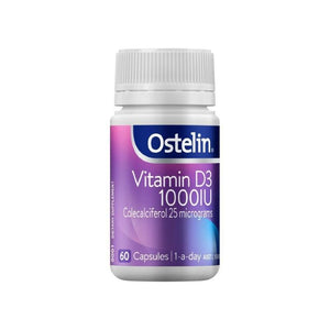 Ostelin Vitamin D3 1000IU 60 Capsules