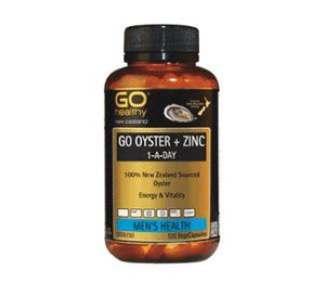 Go Healthy GO Oyster + Zinc 1-A-Day Capsules 120