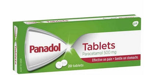 Panadol Tablets 20 – Quantity Restrictions (3 per order]