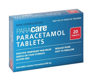 Paracare Paracetamol Tablet 20 Tablets limit 5
