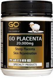 GO Healthy GO Placenta 20,000mg Capsules 180