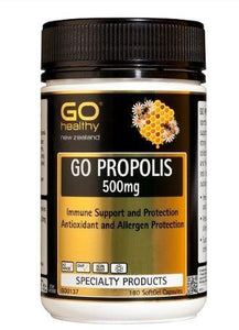 GO Healthy GO Propolis 500mg Capsules 180