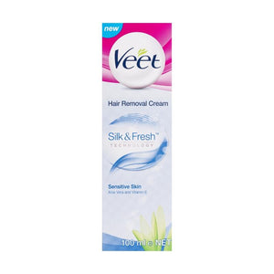 Veet Hair Removal Cream Sensitive (silk & fresh) 100mL