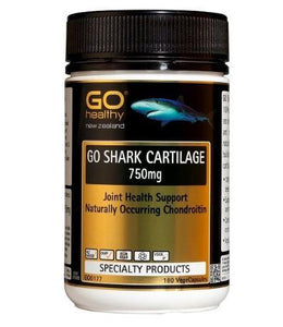 GO Healthy GO Shark Cartilage 750mg Capsules 180