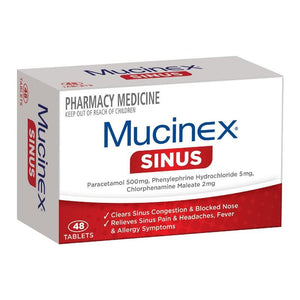 Mucinex Sinus Tablets 48