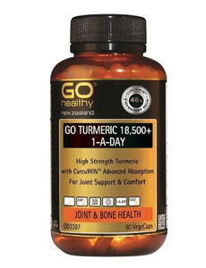 GO Healthy GO Turmeric 18,500+ 1-A-Day Capsules 60