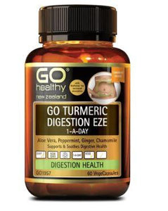 GO Turmeric Digest Eze ONE-A-Day 60 Vege capsules