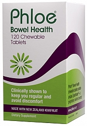 PHLOE Bowel Health Chewable 120tabs