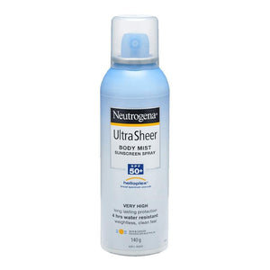 Neutrogena® Ultra Sheer Body Mist SPF50+ 140g