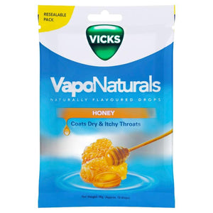 Vicks VapoNaturals Drops 70g - Lemon Menthol