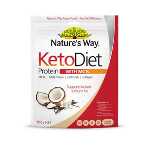 Nature's Way Keto Diet Protein Powder with MCTs 200g