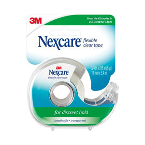 Nexcare Flexible Clear Tape Dispenser 19mm x 5.4m