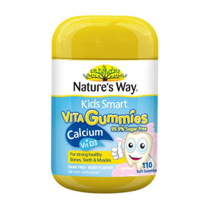 Nature's Way Kids Smart Vita Gummies Calcium + D3 110